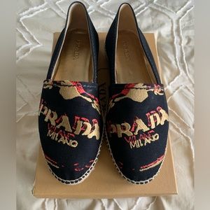 Prada Espadrilles. Size 10